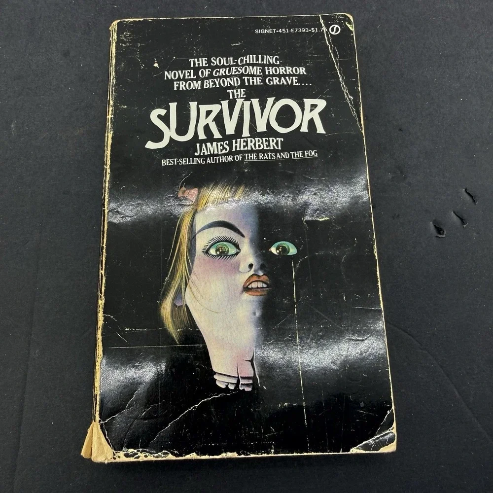 The Survivor James Herbert Paperback 1977 Signet Horror